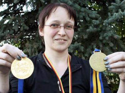 Drei Goldmedaillen hat Ulrike Zehner in diesem Jahr auf nationaler und ...