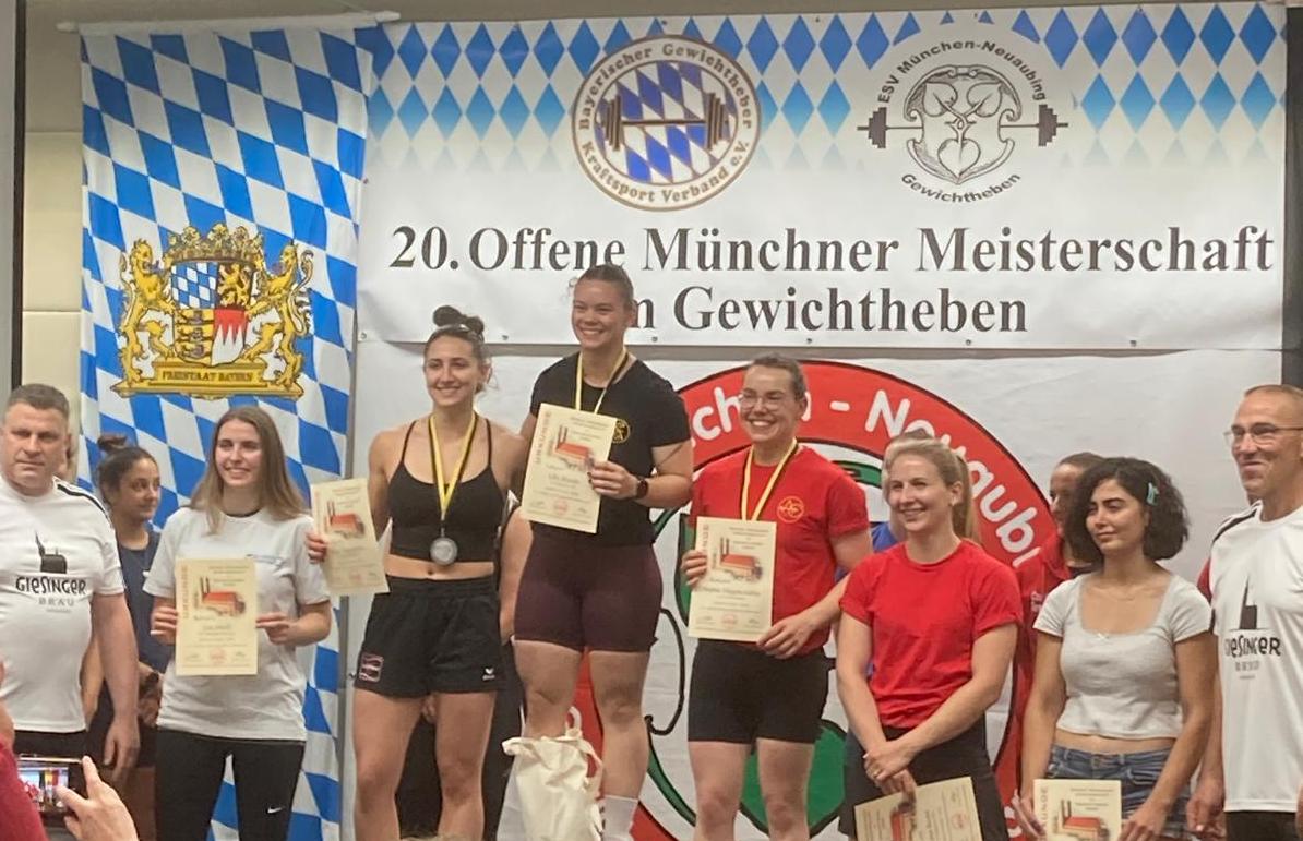 Siegerehrung Frauen -63 kg